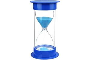 Toirxarn Sand Timer 15 Minute - Kids Time Management Tool, Visual Timer, Reading Working Cooking Game Meeting Writing Sessions Tasks Sensory Auxiliary Timer Silent Countdown Meditation Practice