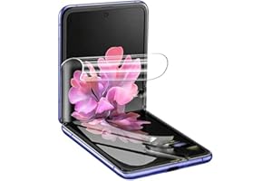 Silsewip Pellicola Protettiva Idrogel per Samsung Galaxy Z Flip4 5G, 2pcs Z Flip 4 alta sensibilità flessibile TPU protettivo Flim (vetro non temperato)