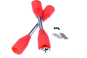 smTSRC Albero di trasmissione in metallo ossa 9MM Con Axle Boot fit 1/5 HPI RV KM baja 5B 5T 5SC (rosso)