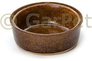 ZEWOOL Keramik Trog Steintrog Futtertrog Futternapf Fressnapf Nager Kleintiere glasiert (Gr.1)