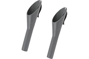 GOIEHIR 2 Pezzo Imbuto Diesel Gomito, Imbuto per Auto, Imbuto per Gasolio, Imbuto Universale in Plastica, per Auto Benzina, Motori a Benzina, Compatibile con Imbuto Carburante