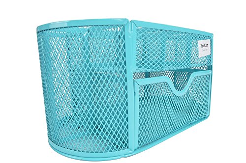 Organizador de escritorio Yaekoo tipo cesta con un elegante dise o rojo de malla de alambre con 9 compartimentos de suministros de escritura ideal para regalos ni os estudiantes y material de oficina color azul reviews Organizador de escritorio Yaekoo tipo cesta con un elegante dise o rojo de malla de alambre con 9 compartimentos de suministros de escritura ideal para regalos ni os estudiantes y material de oficina color azul