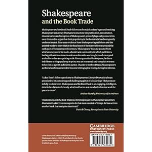 Shakespeare and the Book Trade