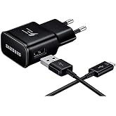 Samsung EP-TA20C C-Type Hızlı Seyahat Şarj Aleti, Siyah (Samsung T&uuml;rkiye Garantili)