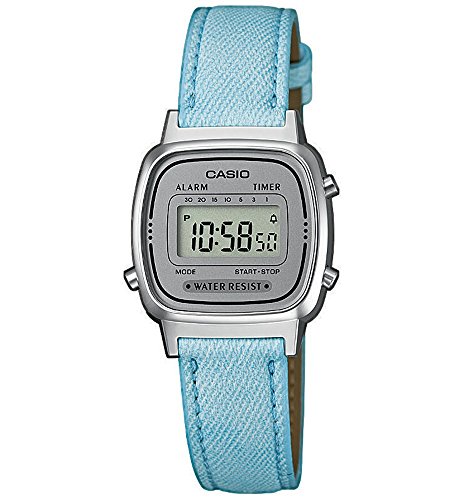 Casio Collection Retro Design Digitale Damenuhr Armbanduhr LA670WEL-2AEF