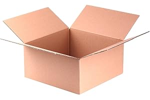 VERDONE Faltkarton 300x300x150 mm | 1-wellig B-Welle Versandkarton Klein für DHL Päckchen M 2 kg Paket | DPD S | GLS S | Hermes S | Kartons Versand E-Commerce, Shipping Box Karton FSC (60 Stück)