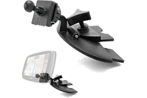 ChargerCity® Klinge Auto DVD/CD Player Steckplatz Halterung für TomTom GO 40 50 60 500 600 5000 5100 6000 6100 Live 800 820 825 1005 1535 Start 20 25 40 50 60 Via 120 125 130 135 1400 1405 1435 1500 1505 1605 GPS Navigator (unter Dashboard Viewing zu verhindern Ablenkungen)