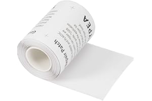 CIKONIELF Cinta Adhesiva Transparente De TPU Impermeable para Reparación De Productos Inflables, Tienda De Campaña, Anillos De Natación, Parche De Reparación De Trampolín