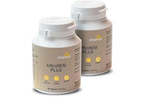 WELLPURSAN GMBH Wellpursan ArthroNem Plus - 180 Gelenkkapseln zur Unterstützung bei Arthrose & Gelenkschmerzen, Gelenk-Komplex mit MSM & Vitamin C, Nahrungsergänzung für Gelenke und Knorpel