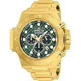 Invicta Akula Herren-Armbanduhr Armband Edelstahl Gold + Gehäuse Quarz 26042