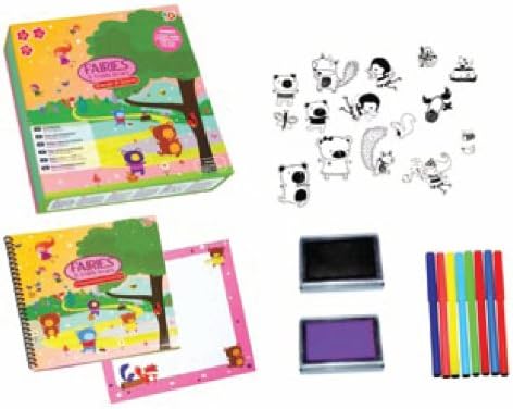 Meadow Kids Fairies and Teddy Stamp Set