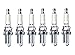 Produktbild BMW 5er E39 520/ 523/ 525/ 528/ 530 (Bj.1995-2003) - 6x Zündkerzen- DENSO K20TT- Set