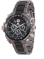 Iik Collection Analog Black Dial Men's Watch-Iik004