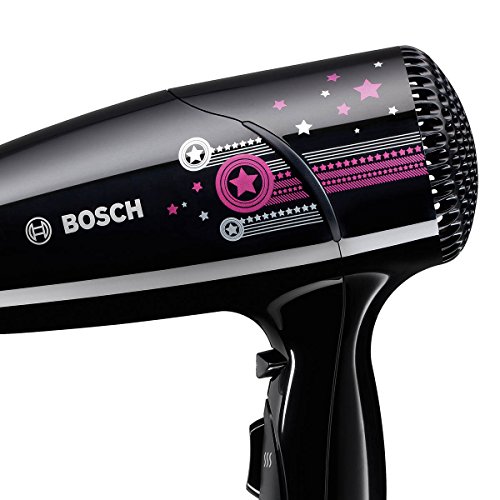 Bosch PHD2511 Haartrockner StarShine 1800 Watt, schwarz mit Sterne Dekor - 5