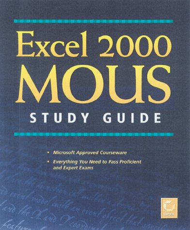 Excel 2000: Mous (Study Guide)
