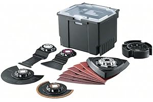 Bosch Home and Garden Universal Project Set 12 Pieces (Accessories for PMF 250 CES, in Small Accessory Box)