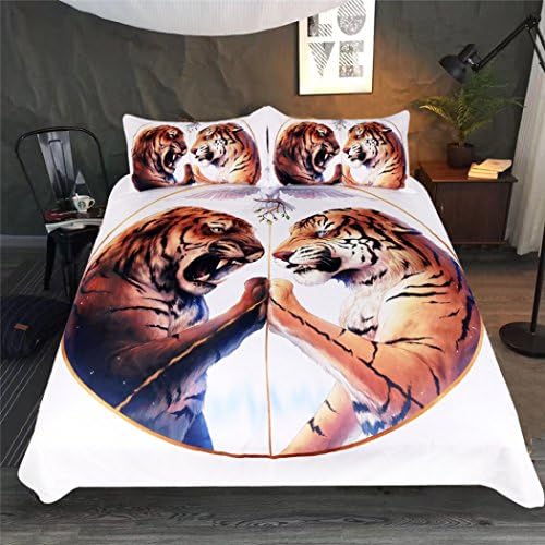 Art Duvet Cover Sets Home Textiles Bedding 3pcs Set Animal 3d Print Quilt,King264cmx228cm