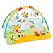 Produktbild Fehn 074277 3-D-Activity-Decke Safari - Spielbogen mit 5 abnehmbaren Spielzeugen für Babys Spiel & Spaß von Geburt an - Maße: 80x85cm