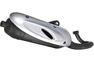 0586 Scarico Completo Leovince Sito Scarabeo 50 Street Air 2006 > 2007