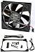 Produktbild (((noiseblocker))) BlackSilentPro PL-1 - 120x120x25mm - 3Pin - 4.5/12V - 900U/min - 12dbA - 68m3/h