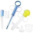 SYOSI Pet Dog Cat Capsule Tablet feeding Popper feedinger Pusher Syringe Feeding Device Teat Nipple Feeder（Random Color）