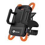 TaoTronics Handyhalterung Fahrrad Smartphone Handyhalter Fahrrad Verstellbar für iPhone 7 6S/6S Plus 6/6Plus 5S/4S Samsung Galaxy S5/S4/S3
