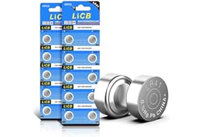 LiCB 20 PCS LR41 AG3 392 192 SR41SW Battery 1.5V Button Coin Cell Batteries