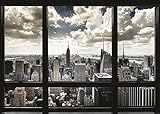 New York Poster Skyline Fenster