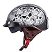 Produktbild LP Helm Sommer Unisex Motorrad Retro-Mode Elektroauto Hälfte mit integriertem Spiegel Helm