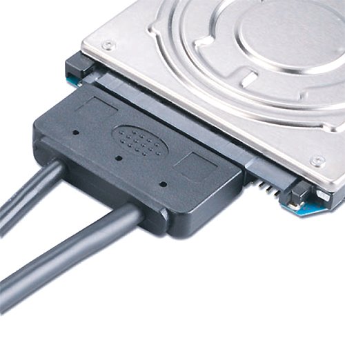 Akasa AK-CBSA03-80BK Flexstor eSATA Kabel für SATA HDD und SSD - 3