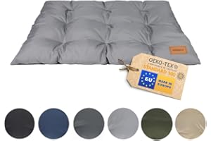 MIMIKO Pets - Cuscino Cane & Gatto Impermeabile | XXL [ 140 x 100 cm ] - Grigio | OEKO-TEX - Cuscino per cani ipoallergenico | Cuscini Cani, Cuscino Cani Taglia Grande e Piccola, Materasso Cane