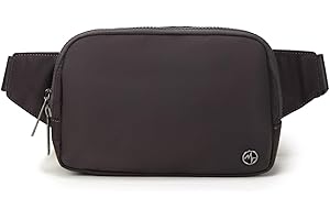 Everywhere Belt Bag Large 2L, Pander Waterproof Everywhere Fanny Pack Purse for Women and Men with Adjustable Strap. (Dim Grey)