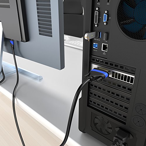 KabelDirekt 5m HDMI> DVI 24+1 Adapterkabel (1080p Full HD 3D Highspeed) – TOP Series - 5