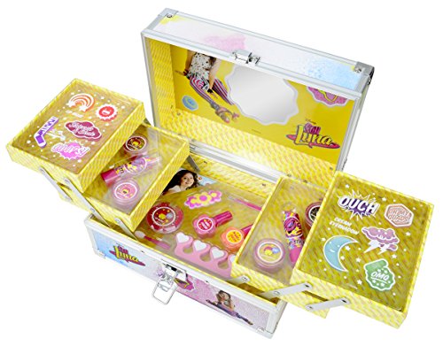 Schmink-Koffer mit umfangreichem Beauty-Set (abziehbarer Nagellack, Lipgloss, Lippenstift u.v.m.) für Fans von Disney’s Soy Luna - 2
