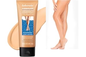BELIKY GIRL Leg Makeup Lotion, Airbrush Legs, Body Makeup Foundation, Waterproof No Transfer, Leg and Body Scar Cover up Makeup for Tattoo Cover Up, Long Last Body Foundation,118ml #2 MEDIUM GLOW