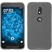 Produktbild PhoneNatic Case für Lenovo Moto E3 Hülle Silikon weiß matt + 2 Schutzfolien