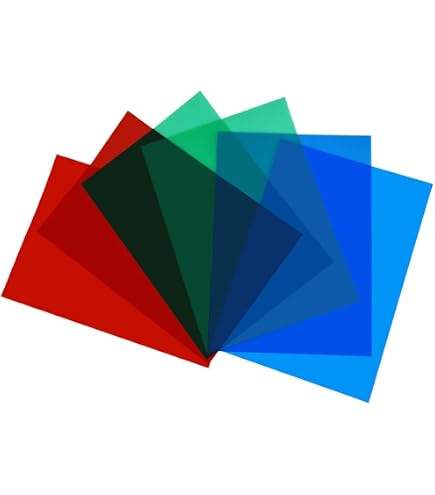 Feuilles Filtres Gel LED LEE - 14 Couleurs, 300x300 Mm, Correction Couleur Pour éclairage