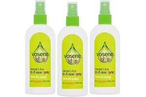 THREE PACKS of Vosene Kids Conditioning Defence Spray 150ml, Clear
