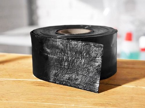 MEM MEMEASY SOS REPARATURBAND selbstklebende Bitumenband 10m x 7,5cm schwarz Abdichtung - 2