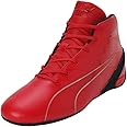 Puma Unisex Ferrari Carbon Cat Mid Sneaker