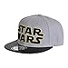 Produktbild Star Wars Herren Snapback Cap - Classic Logo Baseball Cap Grau Gold
