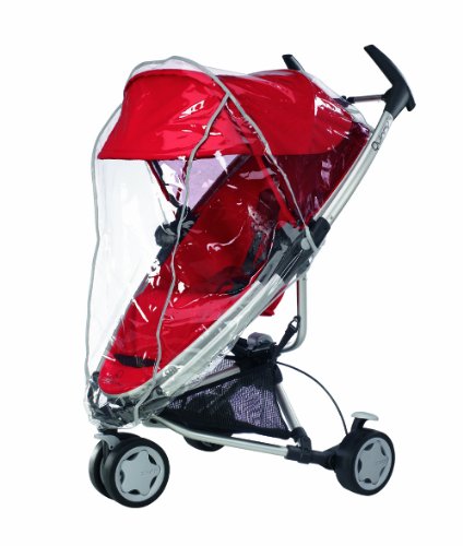 Imagen 4 de Quinny 72904930 Zapp Xtra - Silla de paseo con cesta, capota, protector para la lluvia y adaptador para capazo (3 ruedas), color rosa