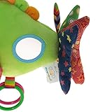 Wingingkids Baby Spielzeug Touch and Feel Spielzeug für Kleinkinder Kinderwagen und Autositz Fisch - 5