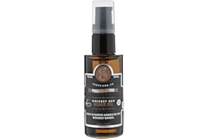 Suavecito Premium Blends Beard Oil, Leave-In Beard Conditioner For Softening Hair, Hydrating Skin, Eliminating Beard Dandruff, Healthy Beard Growth, Whiskey Bar Fragrance, 1 Fl Oz/28g