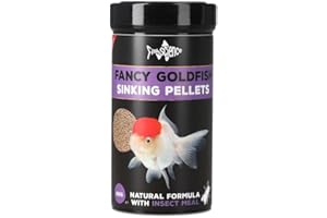 FishScience Goldfish Sinking Pellets | Goldfish Food 150g (250ml)
