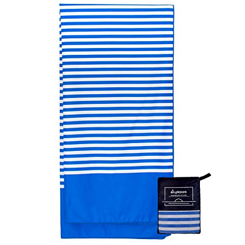 Microfibre Beach Towel Extra Large 180cm X 90cm Quick Dry