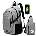 Produktbild GDMXYD Laptop Rucksack Computer Rucksack Tagesrucksack Wasserabweisende Laptoptasche mit USB Ladeanschluss für Business/Schule/Reisen/Frauen/Männer