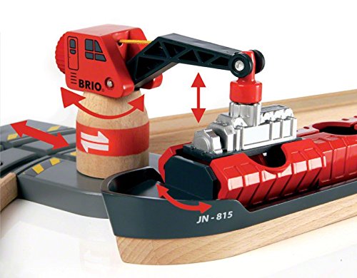BRIO World - Harbour Cargo Set