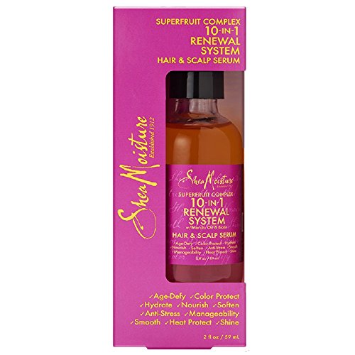 Shea Moisture Superfruit Complex 10 in 1 Renewal System Hair & Scalp Serum 2 Oz