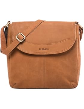 LEABAGS Fortaleza Umhängetasche aus echtem Büffel-Leder im Vintage Look